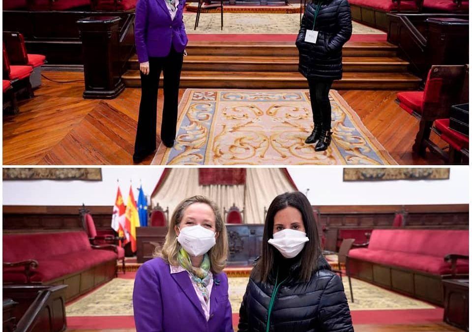 Hoy peinamos a Nadia Calviño